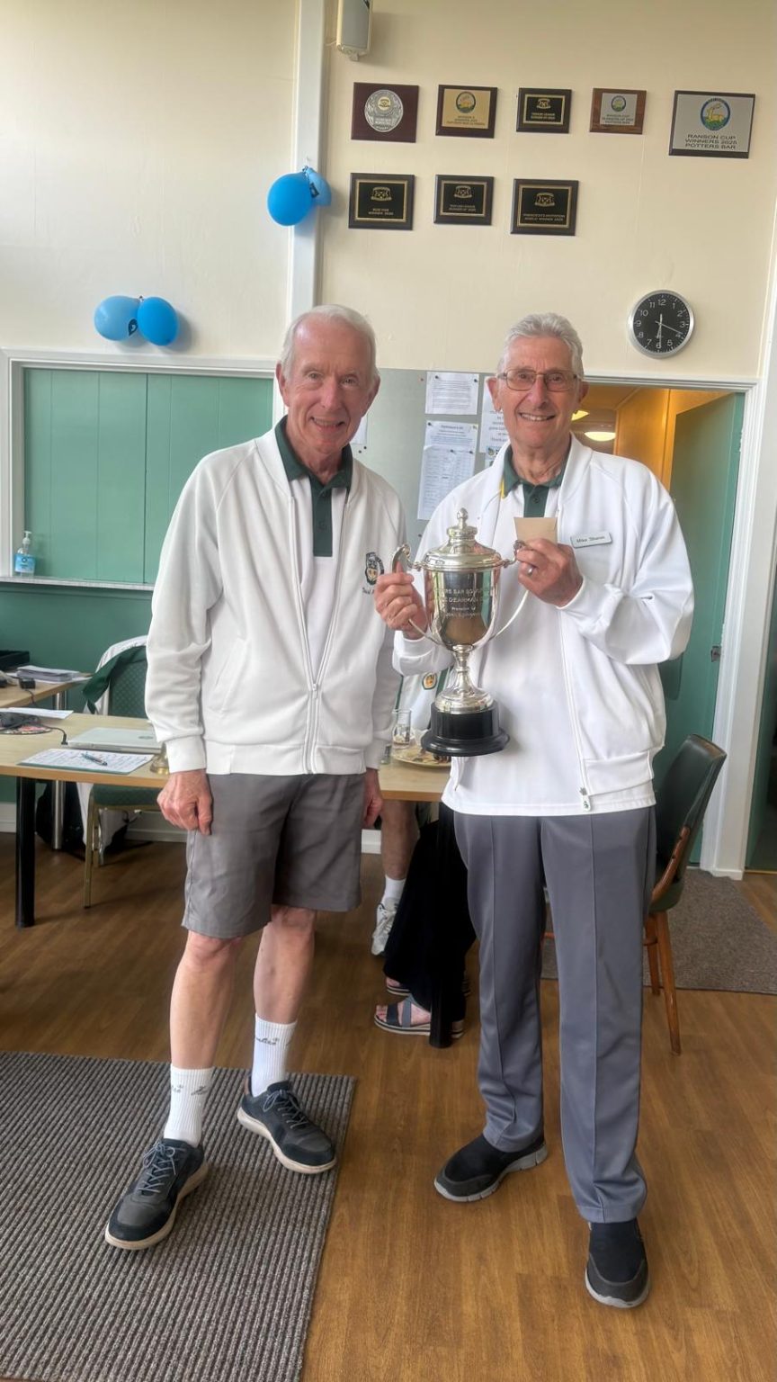 Michael Sharon 2026 Dearman Cup winner